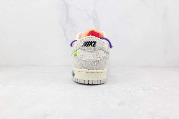 OFF WHITE X NIKE DUNK LOW SNEAKERS – NK66 - Image 9