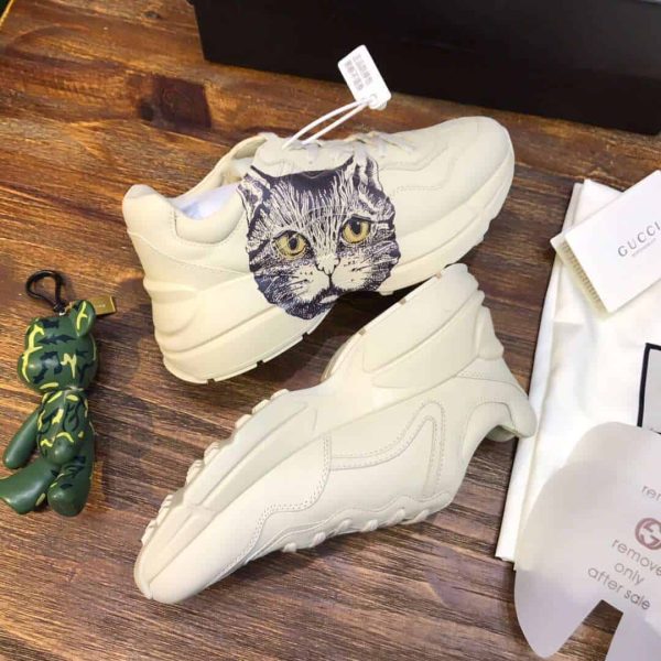 GUCCI RHYTON SNEAKER WITH MYSTIC CAT - Image 5