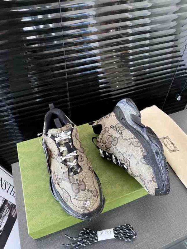 GUCCI x BALENCIAGA TRIPLE S TRAINERS – GG102 - Image 9