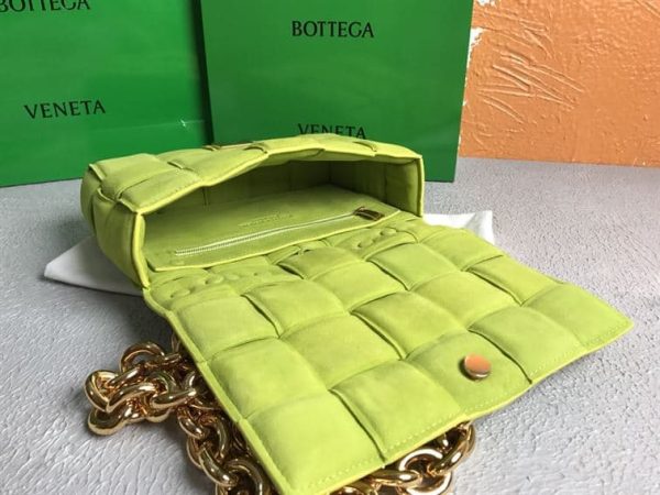 BOTTEGA VENETA WOMEN’S CHAIN CASSETTE IN KIWI – WBV02 - Image 10