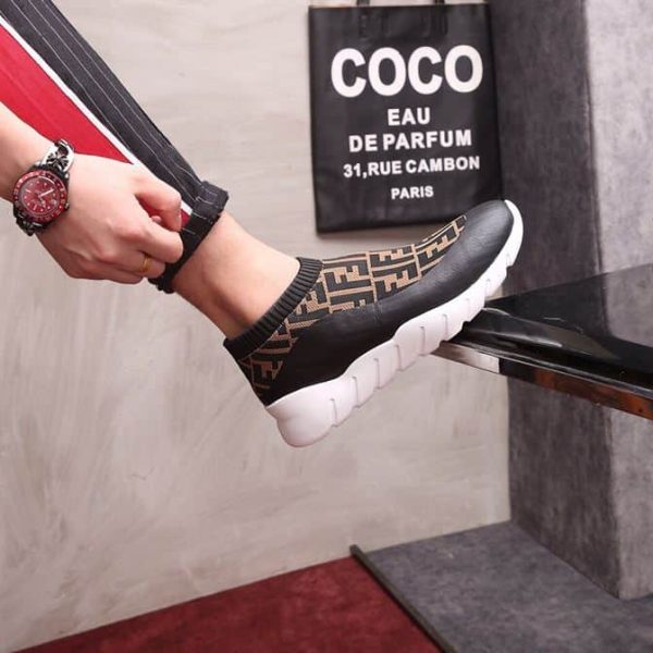 Fendi Tech Fabric Low-Tops – FD002 - Image 10