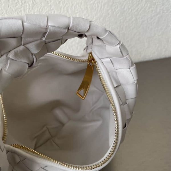 BOTTEGA VENETA WOMEN’S MINI JODIE IN CHALK – WBV28 - Image 9