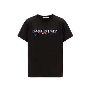 GIVENCHY RAINBOW SIGNATURE COTTON T-SHIRT – GVC4