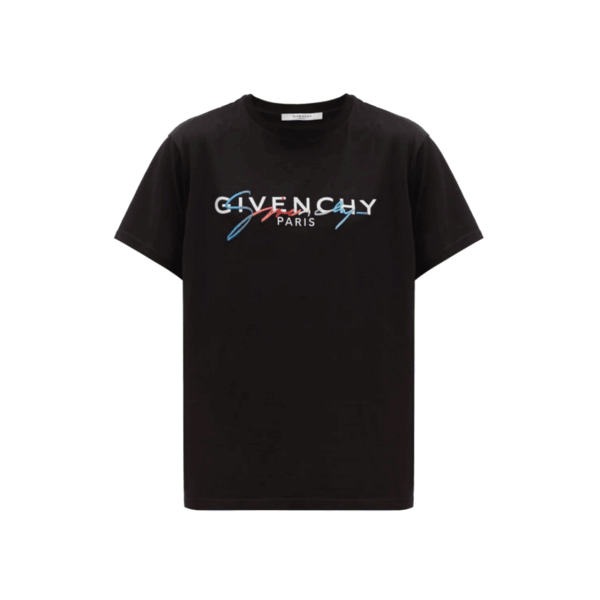 GIVENCHY RAINBOW SIGNATURE COTTON T-SHIRT – GVC4