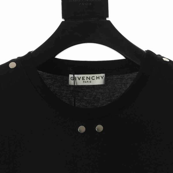 Givenchy T-Shirt With Metallic Details – GVS06 - Image 6
