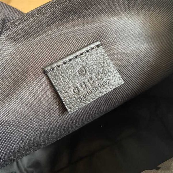 GUCCI OFF THE GRID MESSENGER BAG BLACK GG NYLON - Image 7