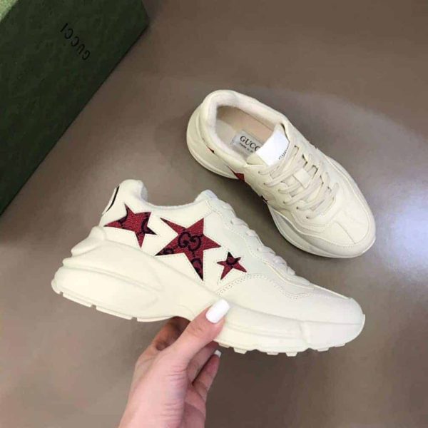 GUCCI RHYTON SNEAKERS WITH STAR – GCC058 - Image 6
