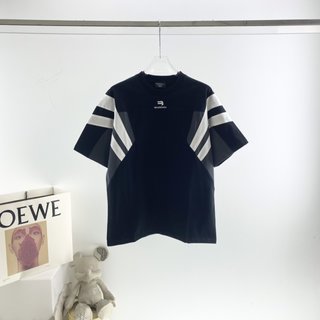 Balenciaga Retro Contrast Color T-Shirt – BBS031