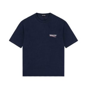 BALENCIAGA CLASSIC NAVY COKE SHORT SLEEVE – BBS053