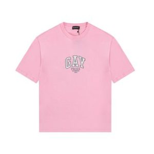 BALENCIAGA CLASSIC GAY PRIDE T-SHIRT – BBS065
