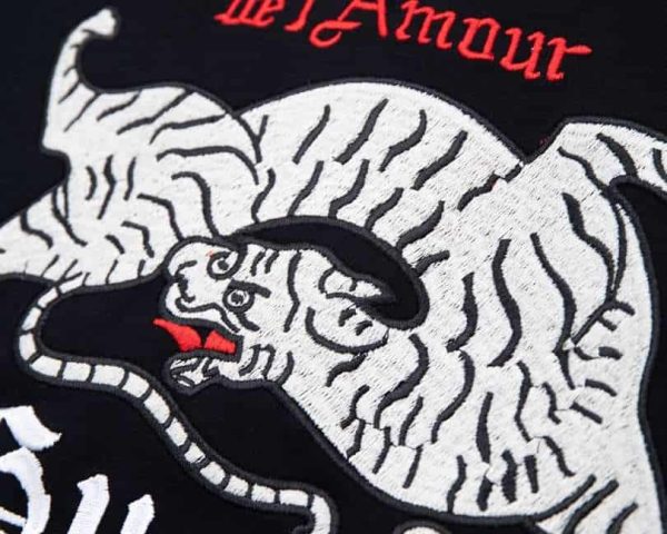 GUCCI ZHANG TSAI TWISTED TIGER T-SHIRT – GCS163 - Image 4