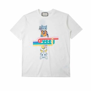 GUCCI UPSIDE-DOWN CAT T-SHIRT – GCS158