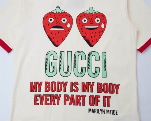 GUCCI LOVE PARADE SERIES STRAWBERRY T-SHIRT – GCS177 - Image 5