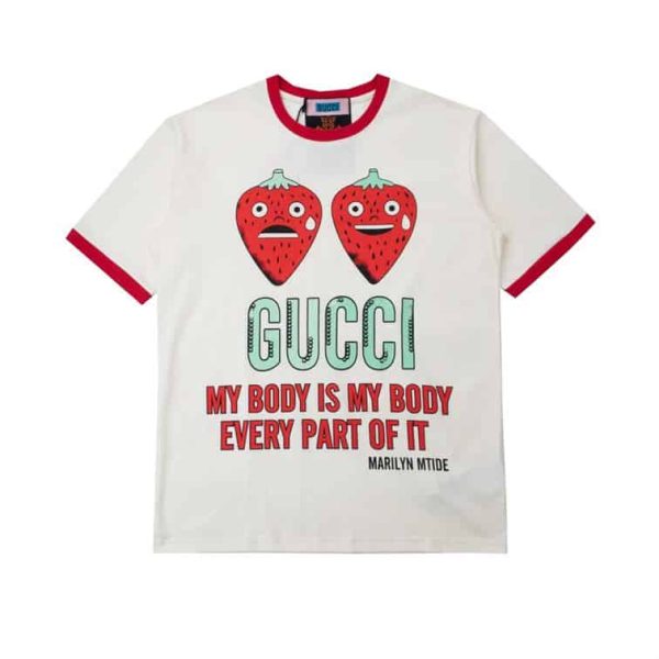 GUCCI LOVE PARADE SERIES STRAWBERRY T-SHIRT – GCS177