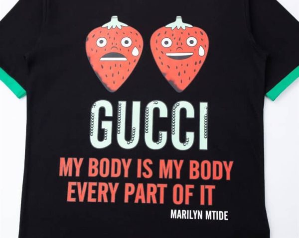 GUCCI LOVE PARADE SERIES STRAWBERRY T-SHIRT – GCS178 - Image 2