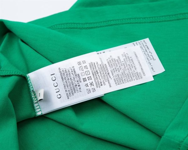 GUCCI INTERLOCKING G STAR PRINT COTTON T-SHIRT – GCS154 - Image 7