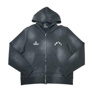Amiri Ma Core Logo Zip Hoodie – SAV002