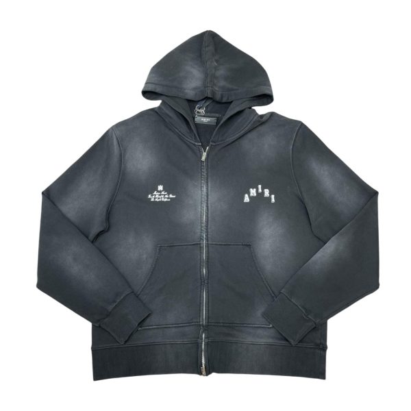 Amiri Ma Core Logo Zip Hoodie – SAV002