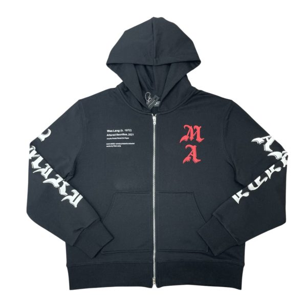 Amiri Ma Core Logo Zip Hoodie – SAV004
