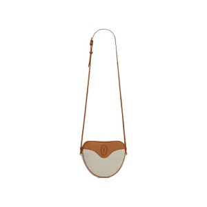 MONOGRAMME CŒUR BAG IN CANVAS AND VINTAGE LEATHER – WBY15
