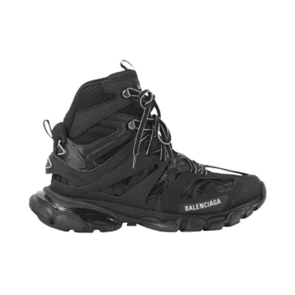 MEN’S TRACK HIKE TRAINERS IN BLACK – BB64