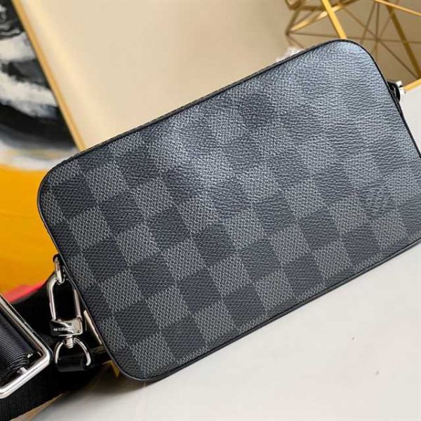 LOUIS VUITTON ALPHA WEARABLE WALLET DAMIER GRAPHITE CANVAS N60418 - Image 9