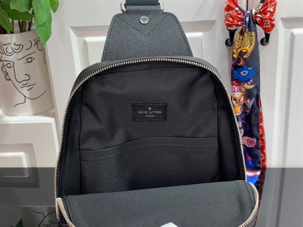 Louis Vuitton Avenue Sling Bag Black – WLM065 - Image 5