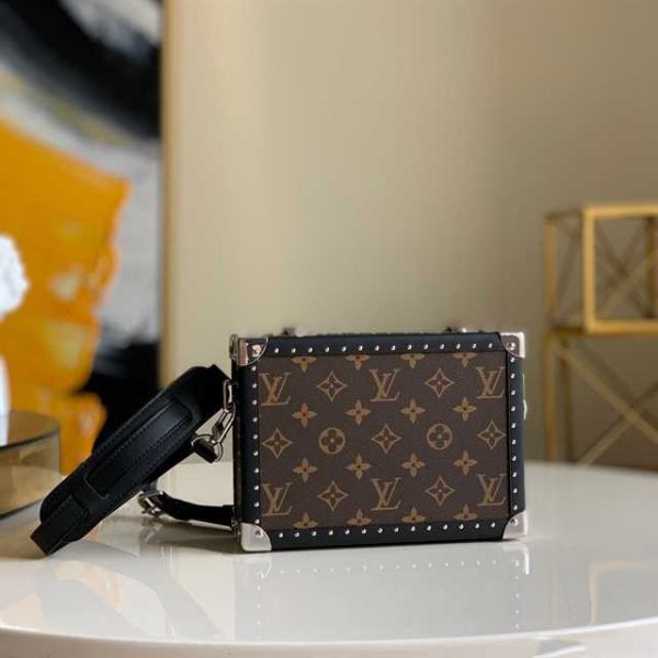 LOUIS VUITTON CLUTCH BOX MONOGRAM ECLIPSE CANVAS M20252 - Image 2