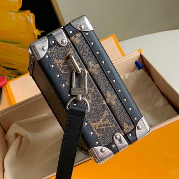LOUIS VUITTON CLUTCH BOX MONOGRAM ECLIPSE CANVAS M20252 - Image 9