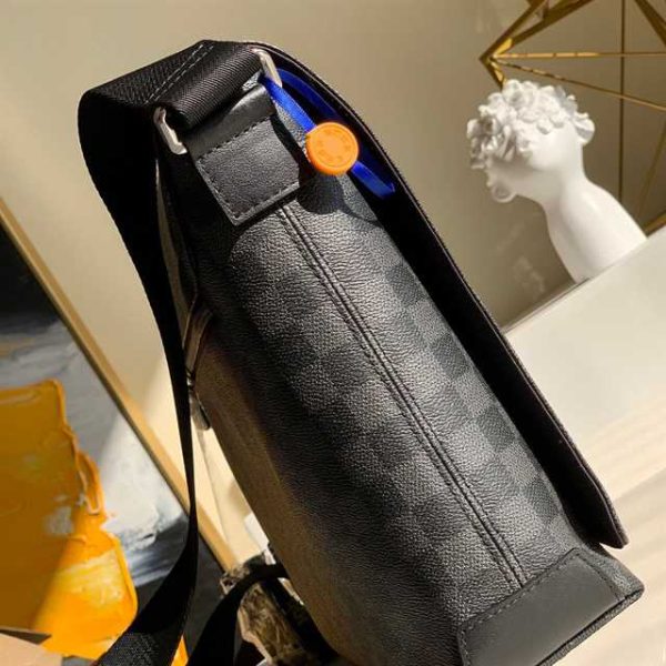 LOUIS VUITTON DISTRICT MM DAMIER GRAPHITE CANVAS N40350 - Image 8