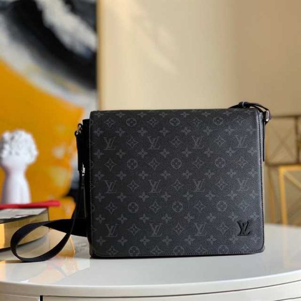 LOUIS VUITTON DISTRICT MM MONOGRAM ECLIPSE CANVAS M44001 - Image 9