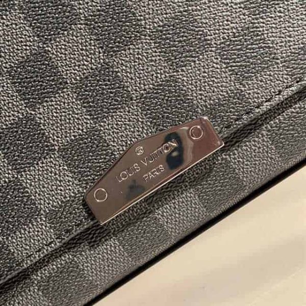 LOUIS VUITTON DISTRICT PM DAMIER GRAPHITE CANVAS N40349 - Image 8