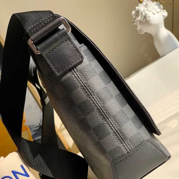 LOUIS VUITTON DISTRICT PM DAMIER GRAPHITE CANVAS N40349 - Image 9