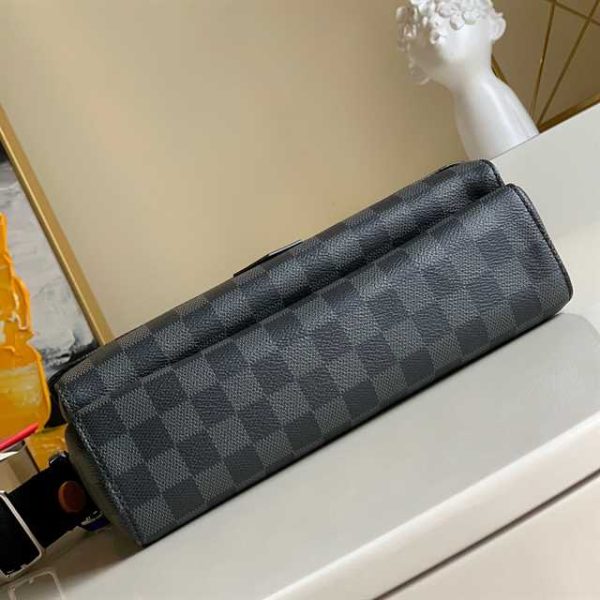 LOUIS VUITTON FLAP MESSENGER DAMIER GRAPHITE CANVAS N40418 - Image 9