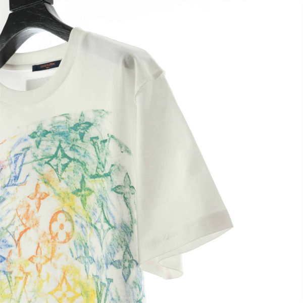 Louis Vuitton Front Printed Pastel Monogram T-Shirt – LSVT06 - Image 5