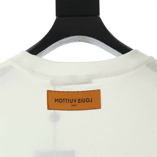 Louis Vuitton Front Printed Pastel Monogram T-Shirt – LSVT06 - Image 8