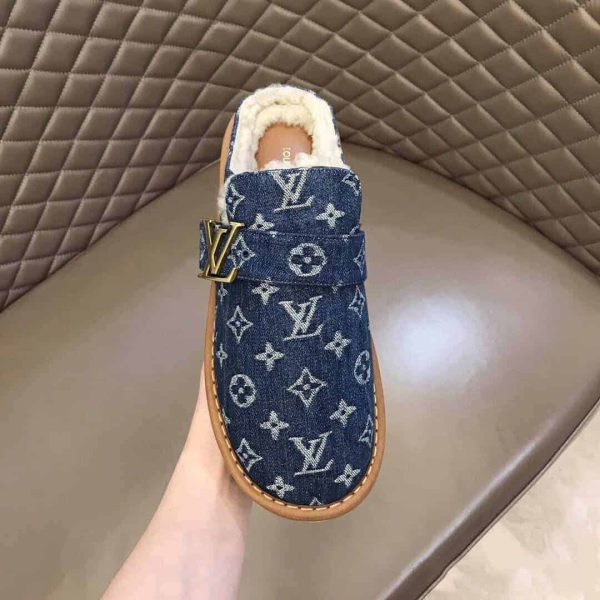 LOUIS VUITTON LV COSY MULE FUR – LSVT220 - Image 4
