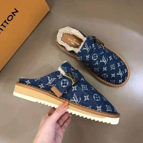 LOUIS VUITTON LV COSY MULE FUR – LSVT220 - Image 6