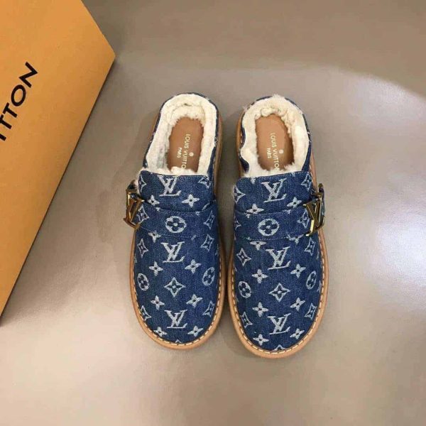 LOUIS VUITTON LV COSY MULE FUR – LSVT220 - Image 9