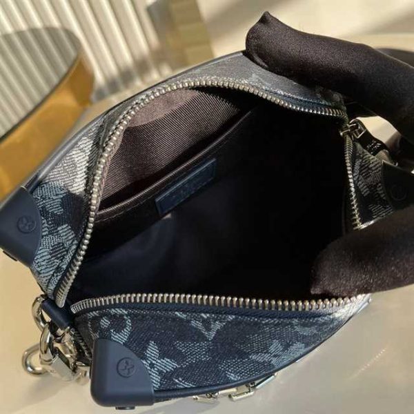 LOUIS VUITTON MINI SOFT TRUNK MONOGRAM TAPESTRY CANVAS M80033 - Image 4