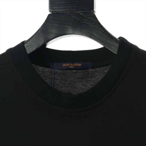 Louis Vuitton NBA Front And Black Print T-Shirt – LSVTS01 - Image 9