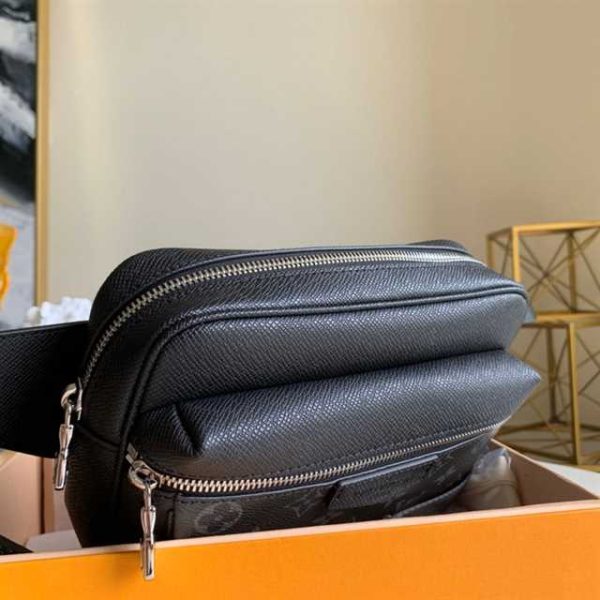 LOUIS VUITTON OUTDOOR BUMBAG TAIGARAMA IN BLACK M30245 - Image 7