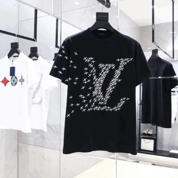LOUIS VUITTON LV PLANES PRINTED T-SHIRT – LSVT15 - Image 2