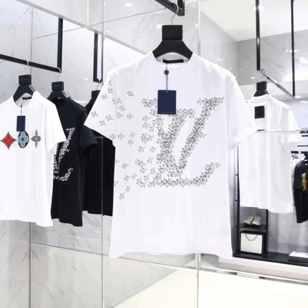 LOUIS VUITTON LV PLANES PRINTED T-SHIRT – LSVT14 - Image 2