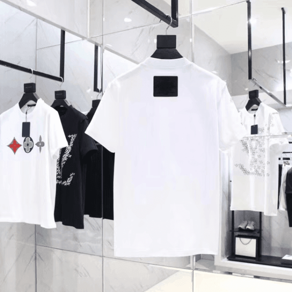 LOUIS VUITTON LV PLANES PRINTED T-SHIRT – LSVT14 - Image 3