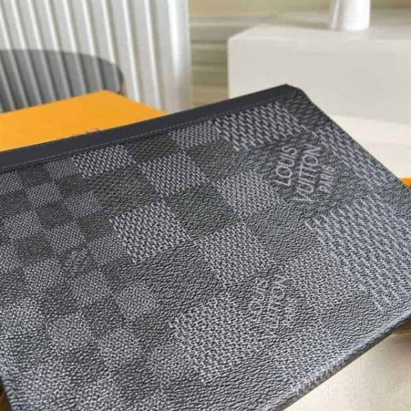 LOUIS VUITTON POCHETTE VOYAGE MM DAMIER GRAPHITE CANVAS N60444 - Image 6