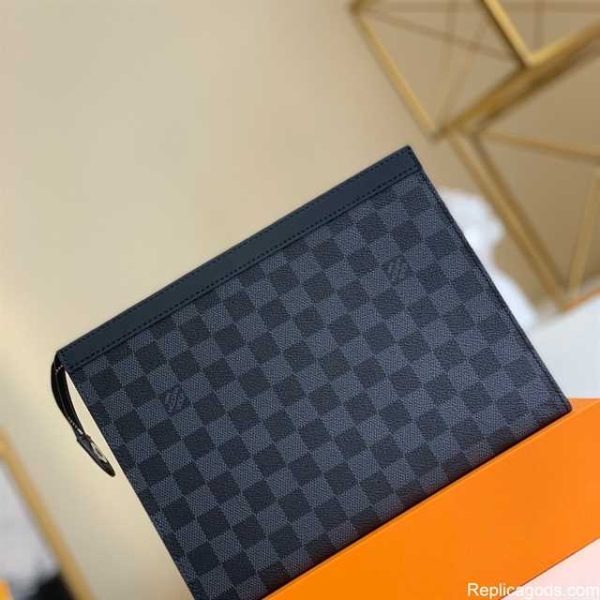 LOUIS VUITTON POCHETTE VOYAGE MM MONOGRAM ECLIPSE N41696 - Image 6