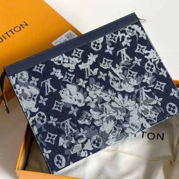 LOUIS VUITTON POCHETTE VOYAGE MONOGRAM TAPESTRY CANVAS M80034 - Image 2