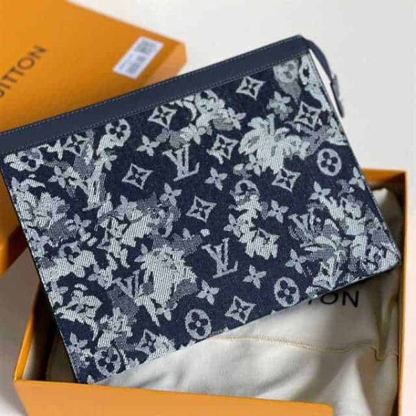 LOUIS VUITTON POCHETTE VOYAGE MONOGRAM TAPESTRY CANVAS M80034 - Image 6