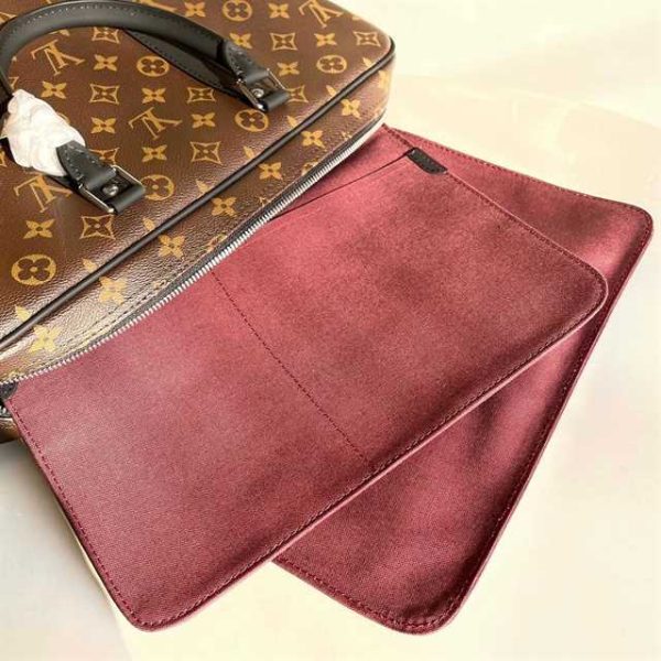 LOUIS VUITTON PORTE-DOCUMENTS VOYAGE MONOGRAM MACASSAR CANVAS M52005 - Image 3